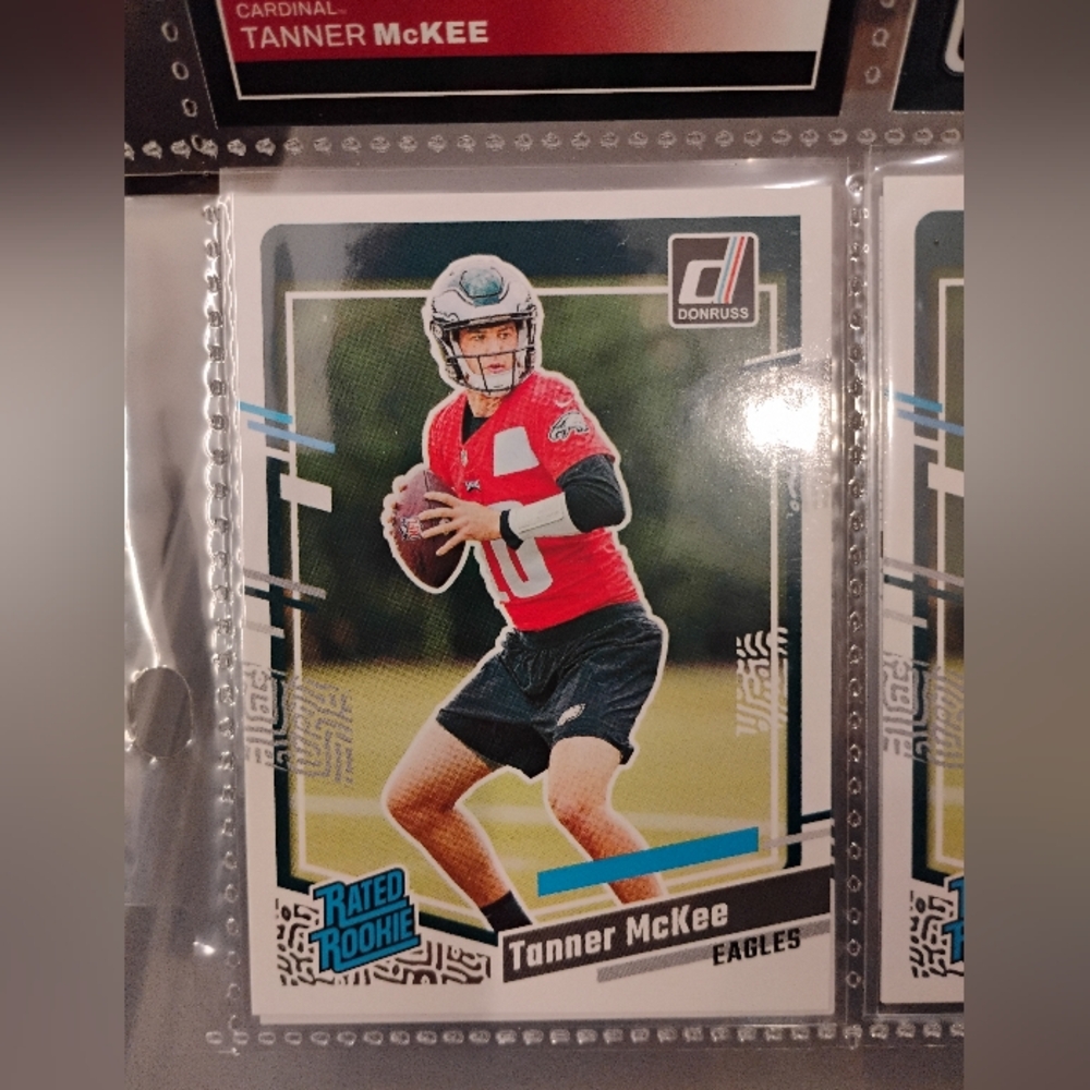 Tanner McKee Rookie Card Set Philadelphia Eagles